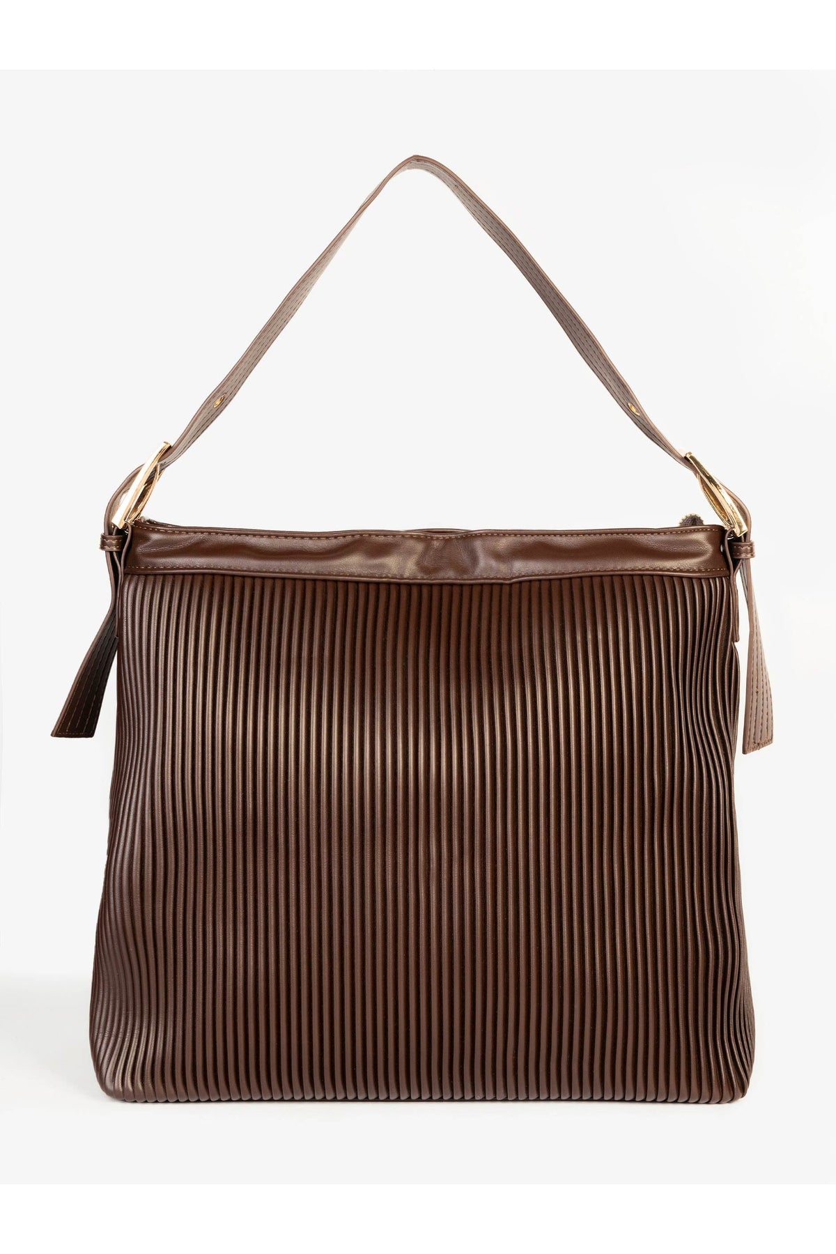 Textured Pleated Tote Bag For Everyday Elegance And Daily Style