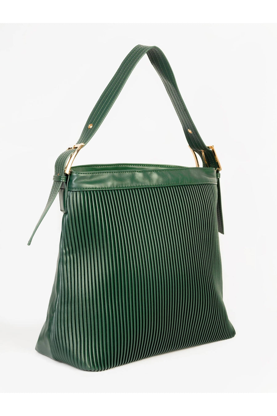 Elegant Pleated Tote Bag For Effortless City Style And Everyday Chic