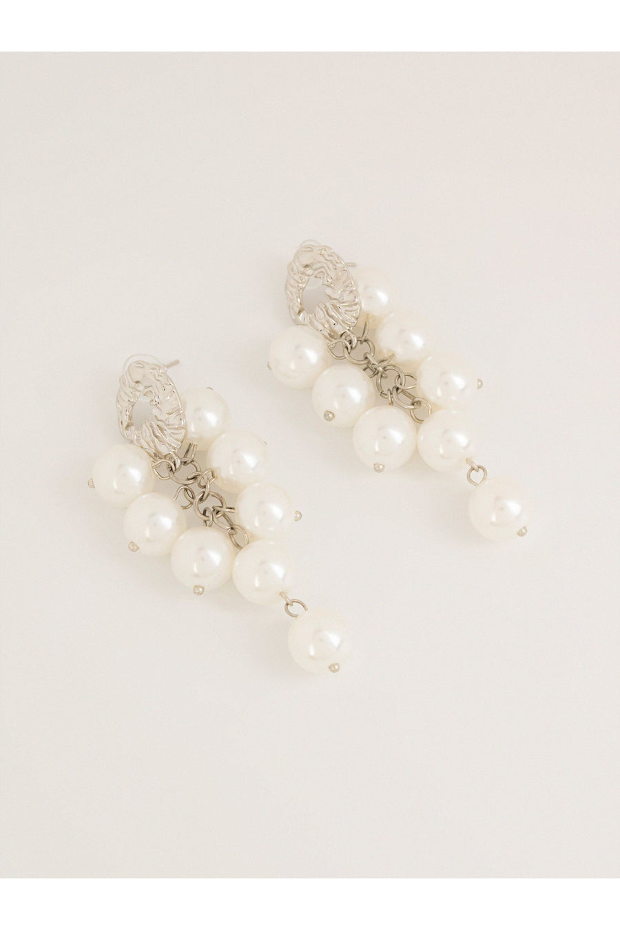 Cluster Pearl Earrings for Elegant Style