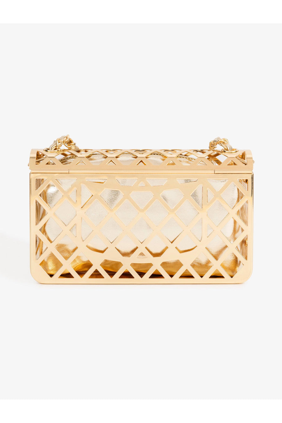 Chic Metal Clutch For Elegant Evening Occasions And Weddings