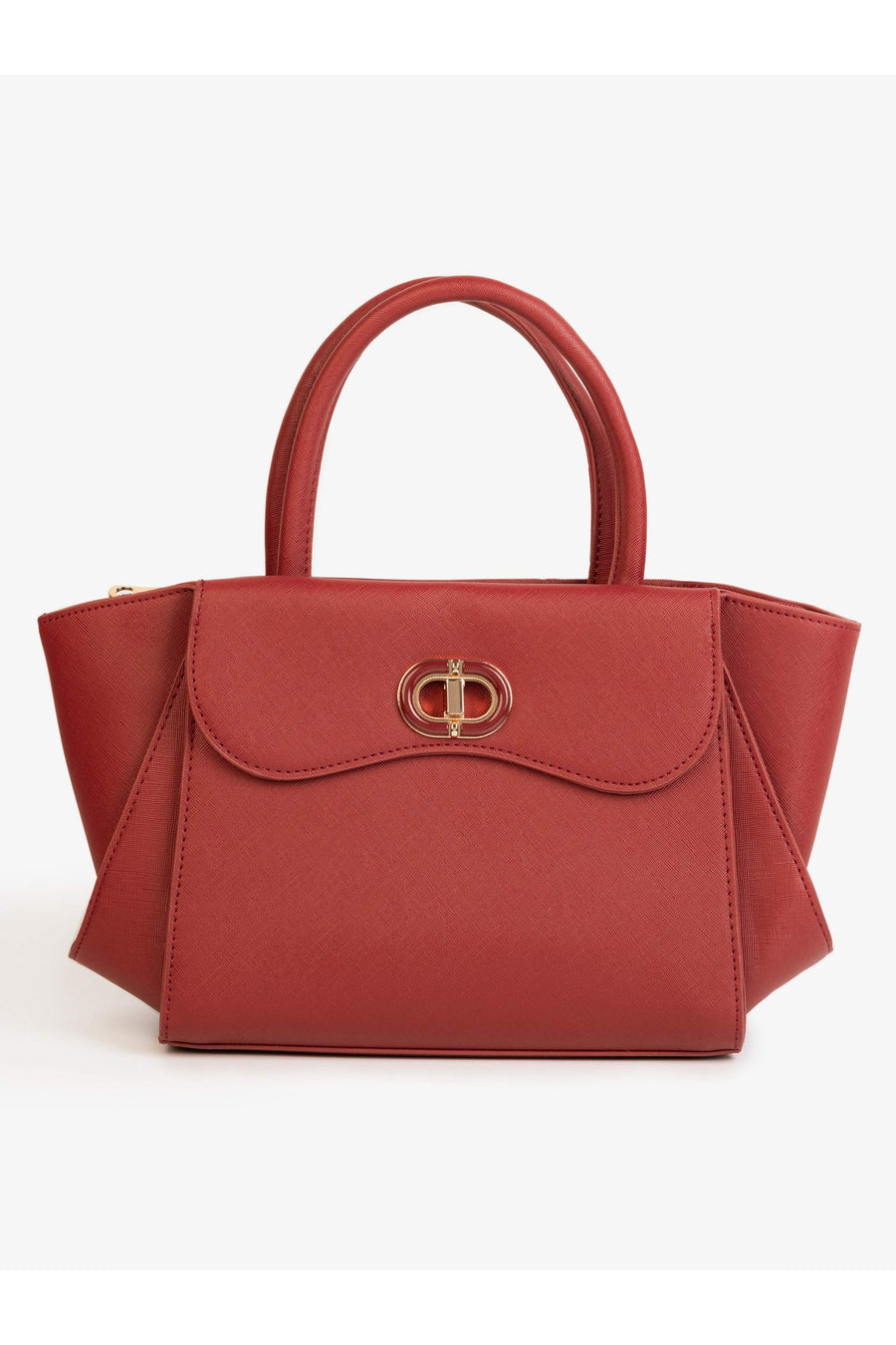 Elegant Structured Flap Handbag For Everyday Style