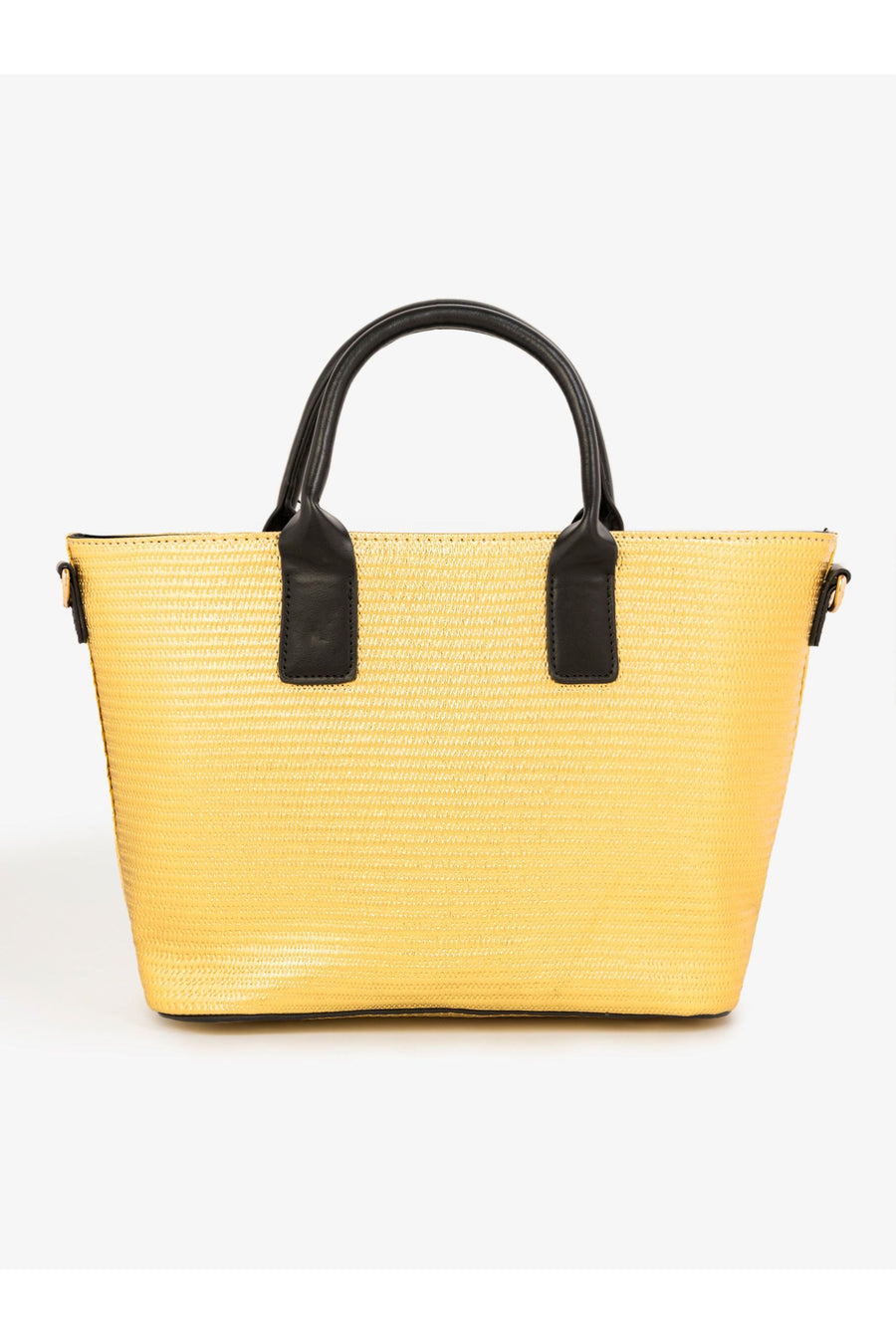 Chic Textured Handbag In Golden Rexine Elegance For Daily Style