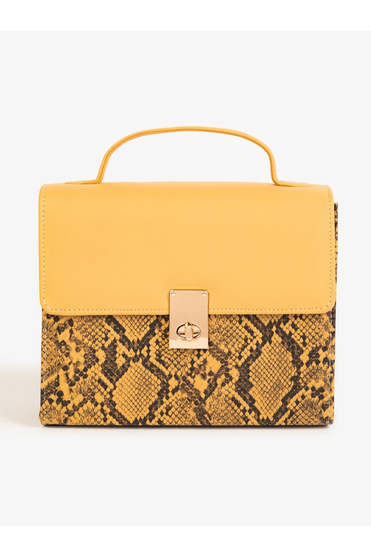 EternaChic Dual-Tone Handbag: Timeless Everyday Style