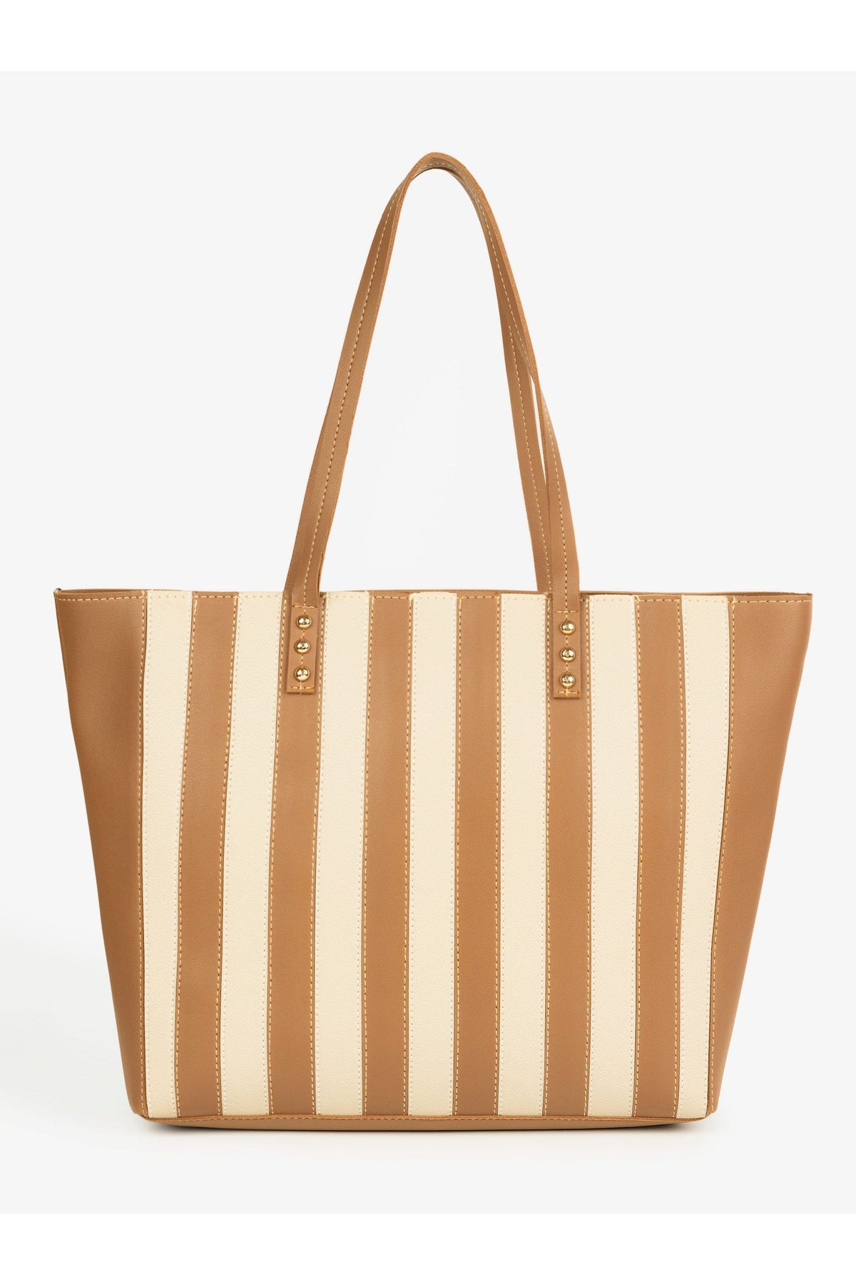 ChicStripe: Everyday Elegance Tote Bag