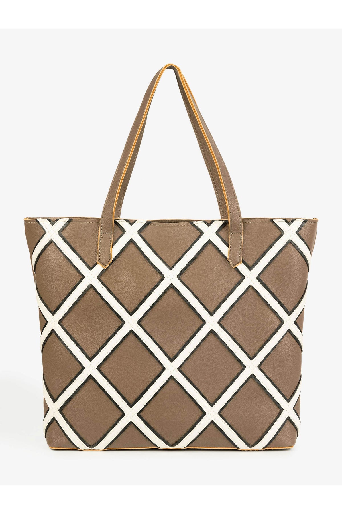 CrissCross Chic: Versatile Tote for Work & Play