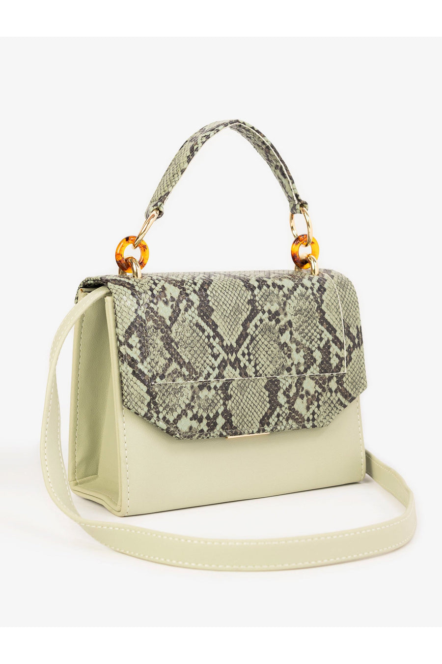 Elegant Two Tone Handbag For Everyday Use With Timeless Style