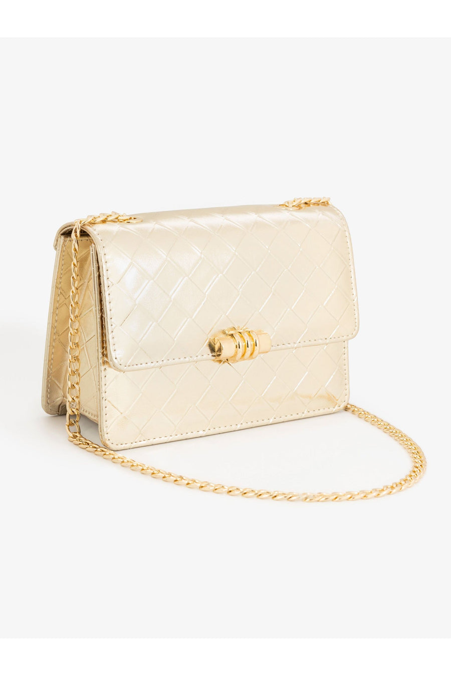 Timeless Quilted Handbag In Golden Hue For All Seasons