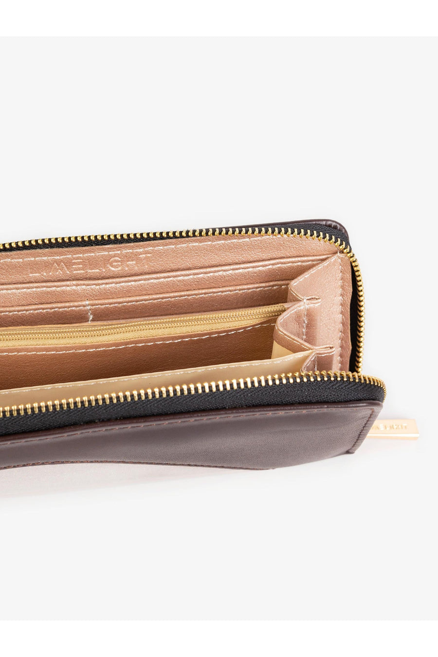 Chic Glitter Wallet In Elegant Dual Tone For Everyday Use