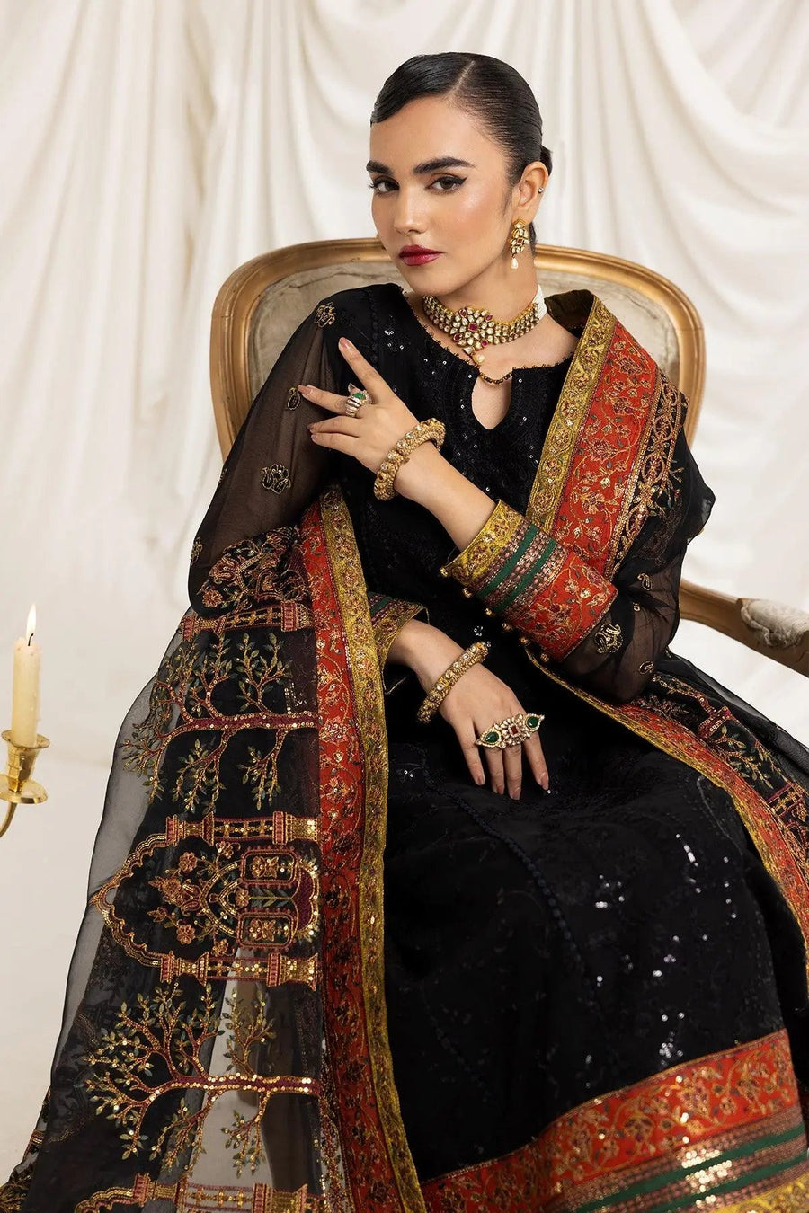 AF-CH-2116-Mehlika B Black - Pehnaawaa