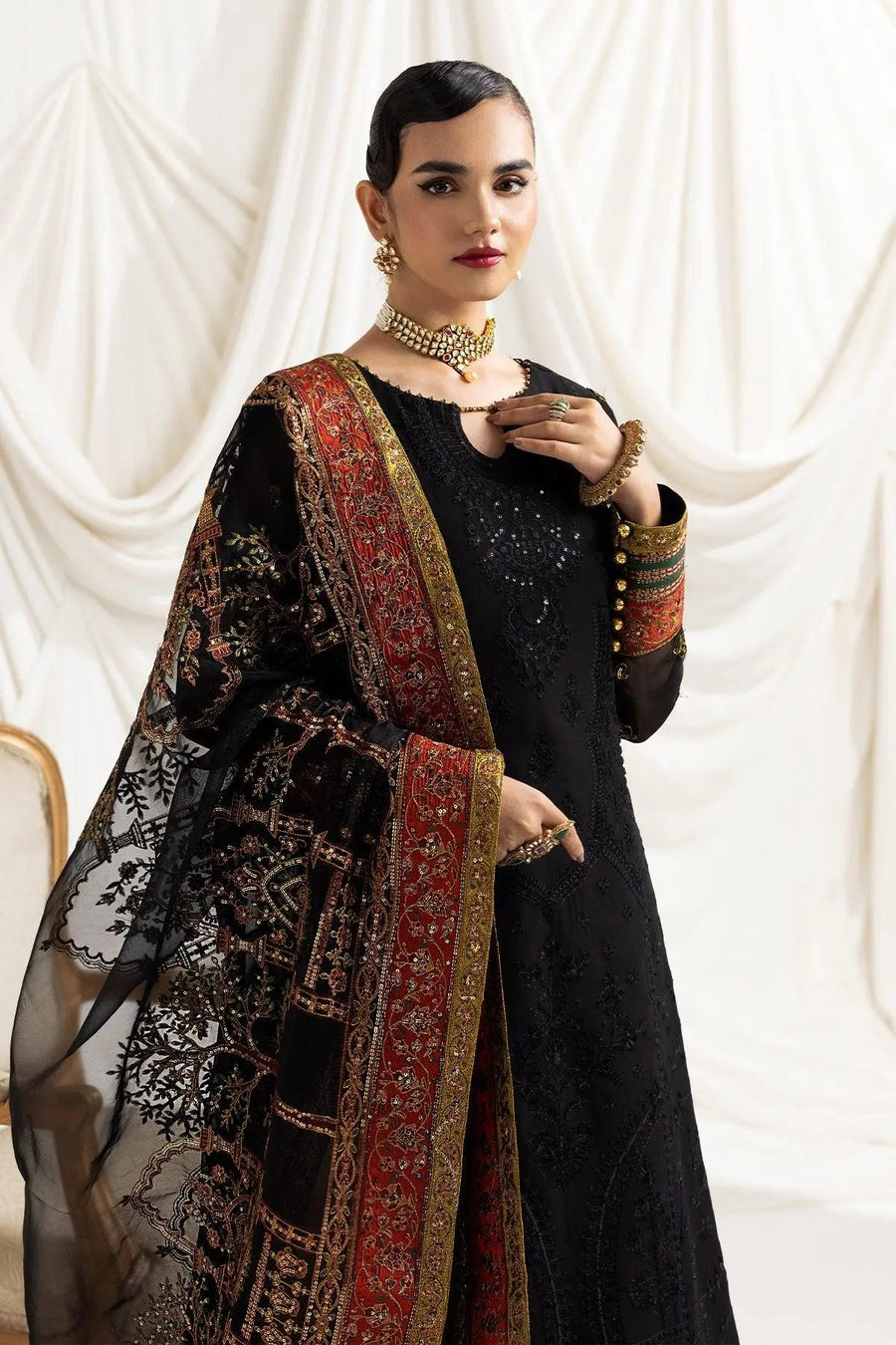 AF-CH-2116-Mehlika B Black - Pehnaawaa