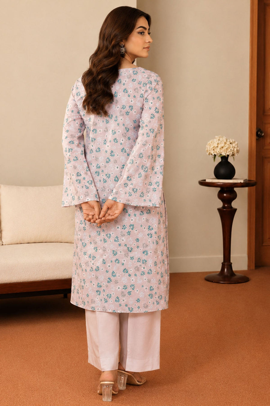 Yuri Digital Printed Lawn 2-Piece Ready-to-Wear Suit