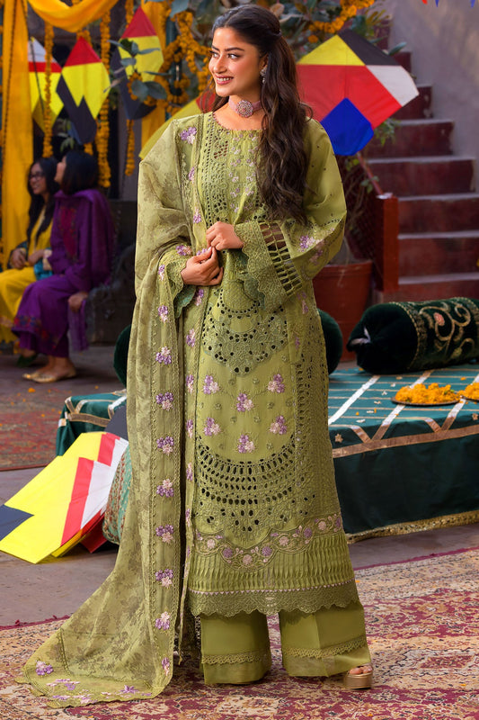 5932-NISA EMBROIDERED LAWN UNSTITCHED