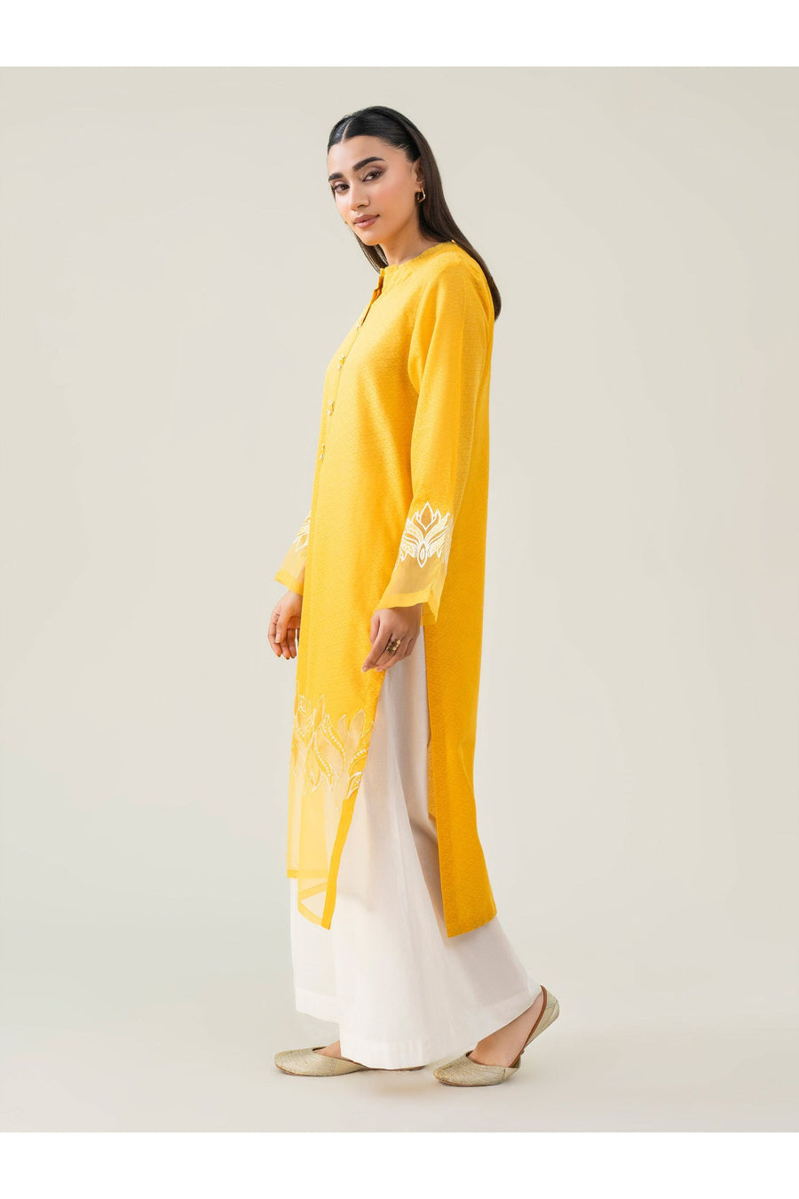 Embroidered Lawn Shirt for Casual Style