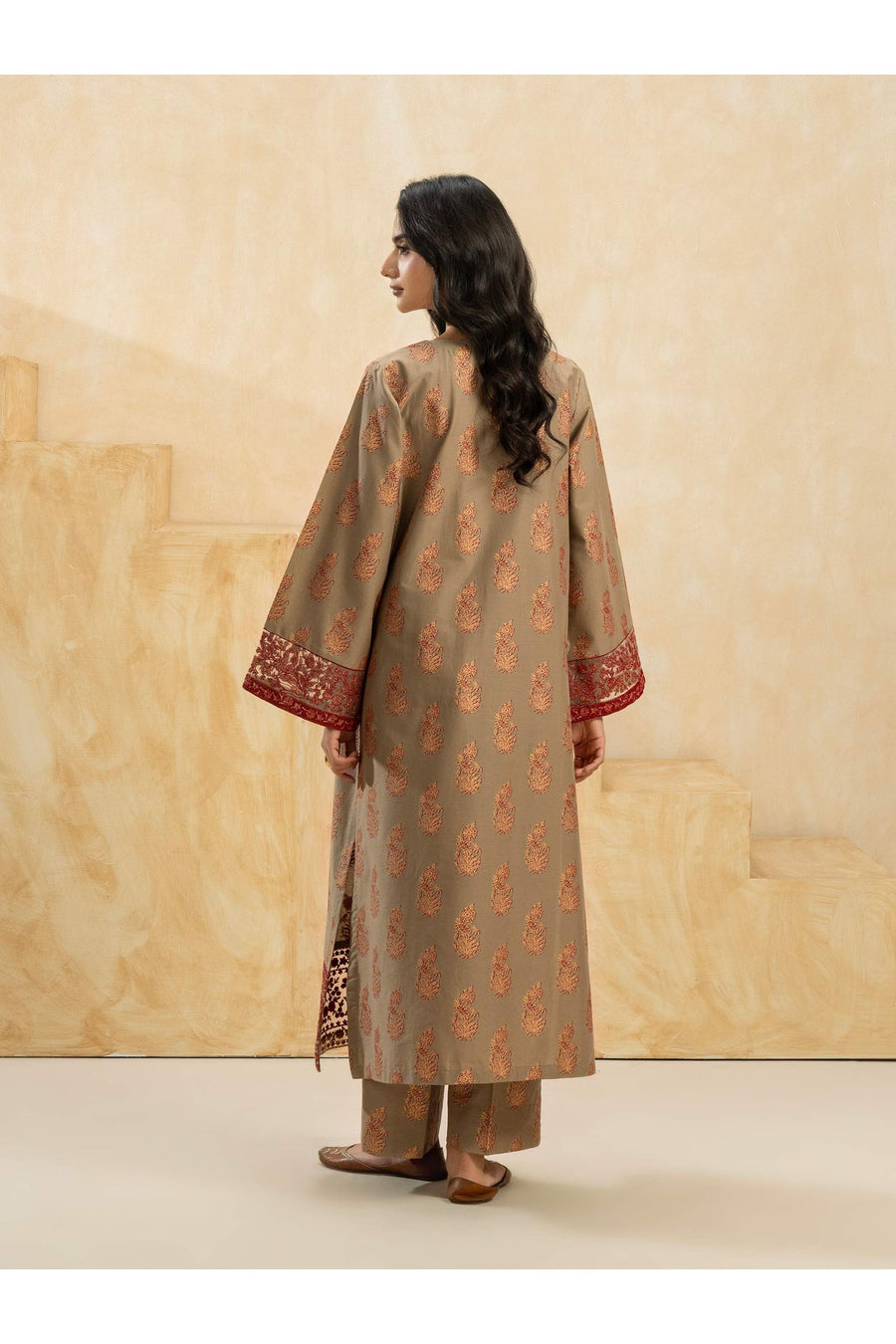 Cozy Embroidered Winter Cotton Suit Set
