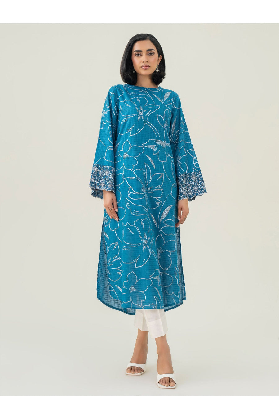 Embroidered Lawn Shirt for Everyday Wear