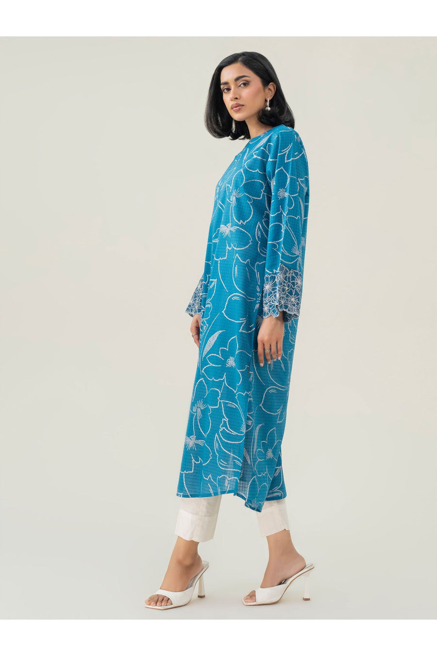 Embroidered Lawn Shirt for Everyday Wear