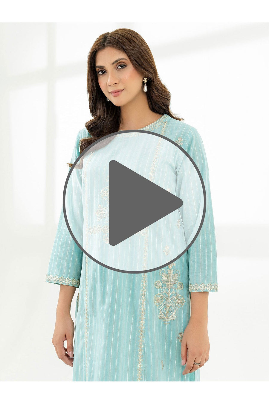 Embroidered Yarn-Dyed Casual Shirt