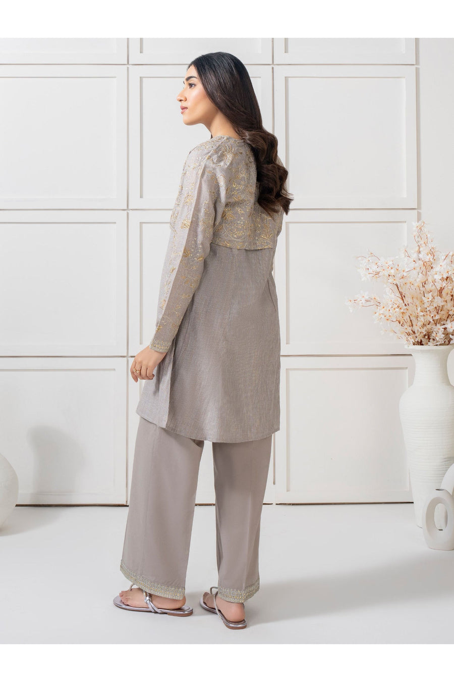 Casual Embroidered 2 Piece Missouri Suit