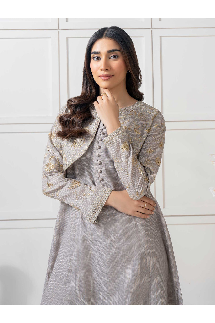 Casual Embroidered 2 Piece Missouri Suit