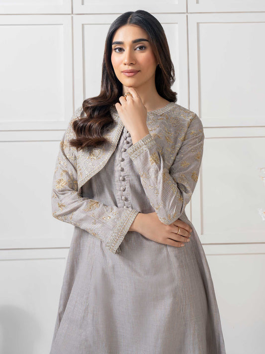 2 Piece Missouri Suit-Embroidered (Pret) - Pehnaawaa