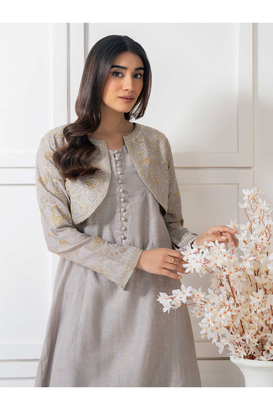 Casual Embroidered 2 Piece Missouri Suit