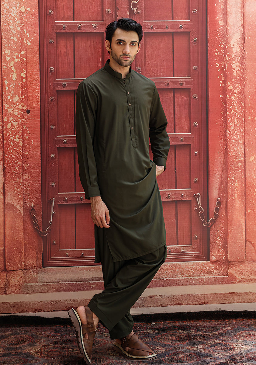 Poly Viscose Tarmac Slim Fit Suit