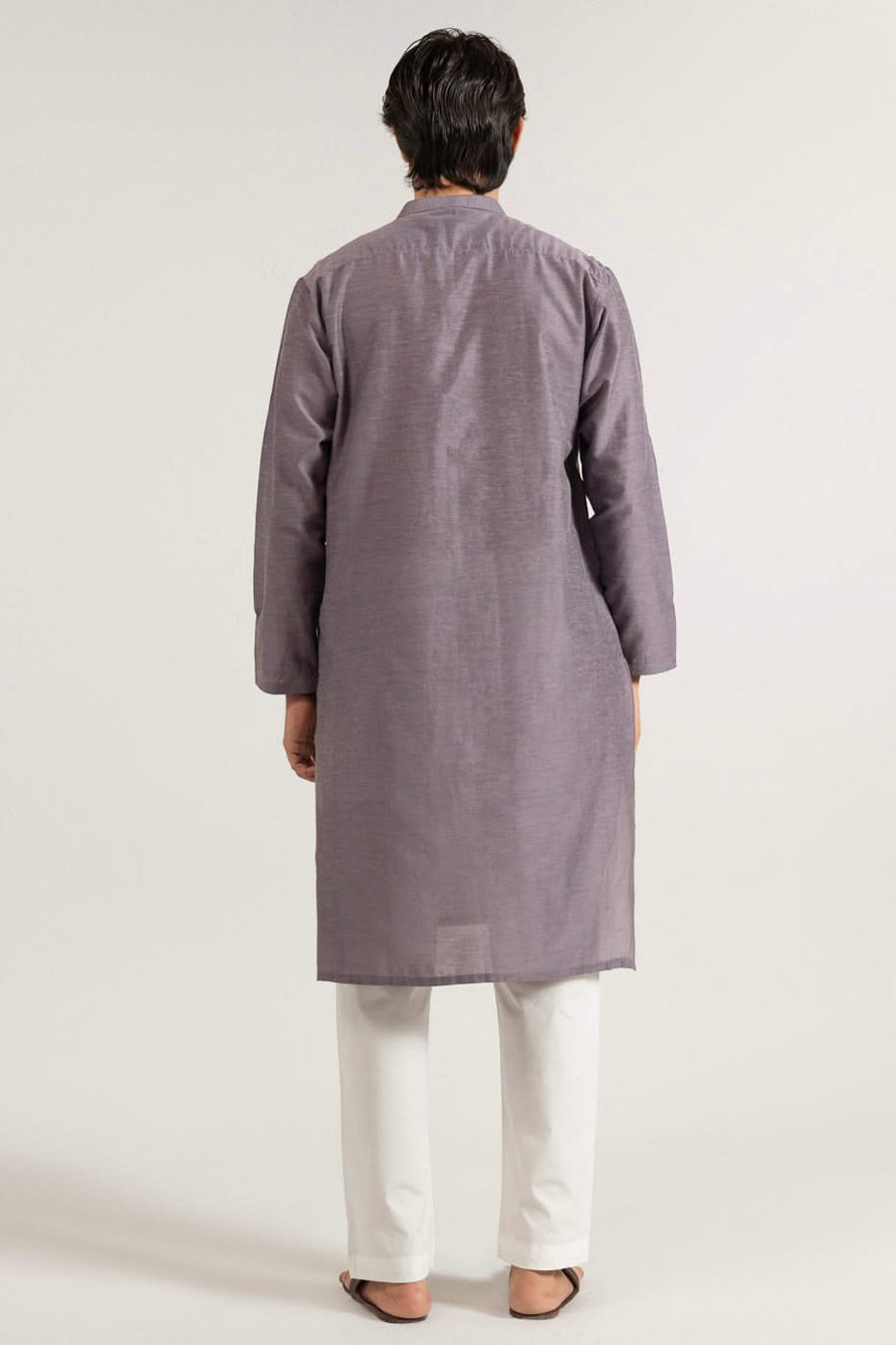 Giza Egyptian Cotton Yarn Dyed Kurta - Pehnaawaa