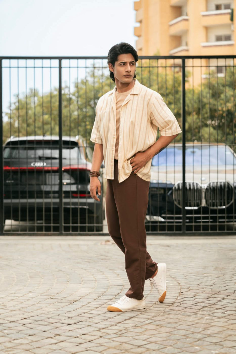 Egyptian Cotton Yarn-Dyed Shirt - Pehnaawaa