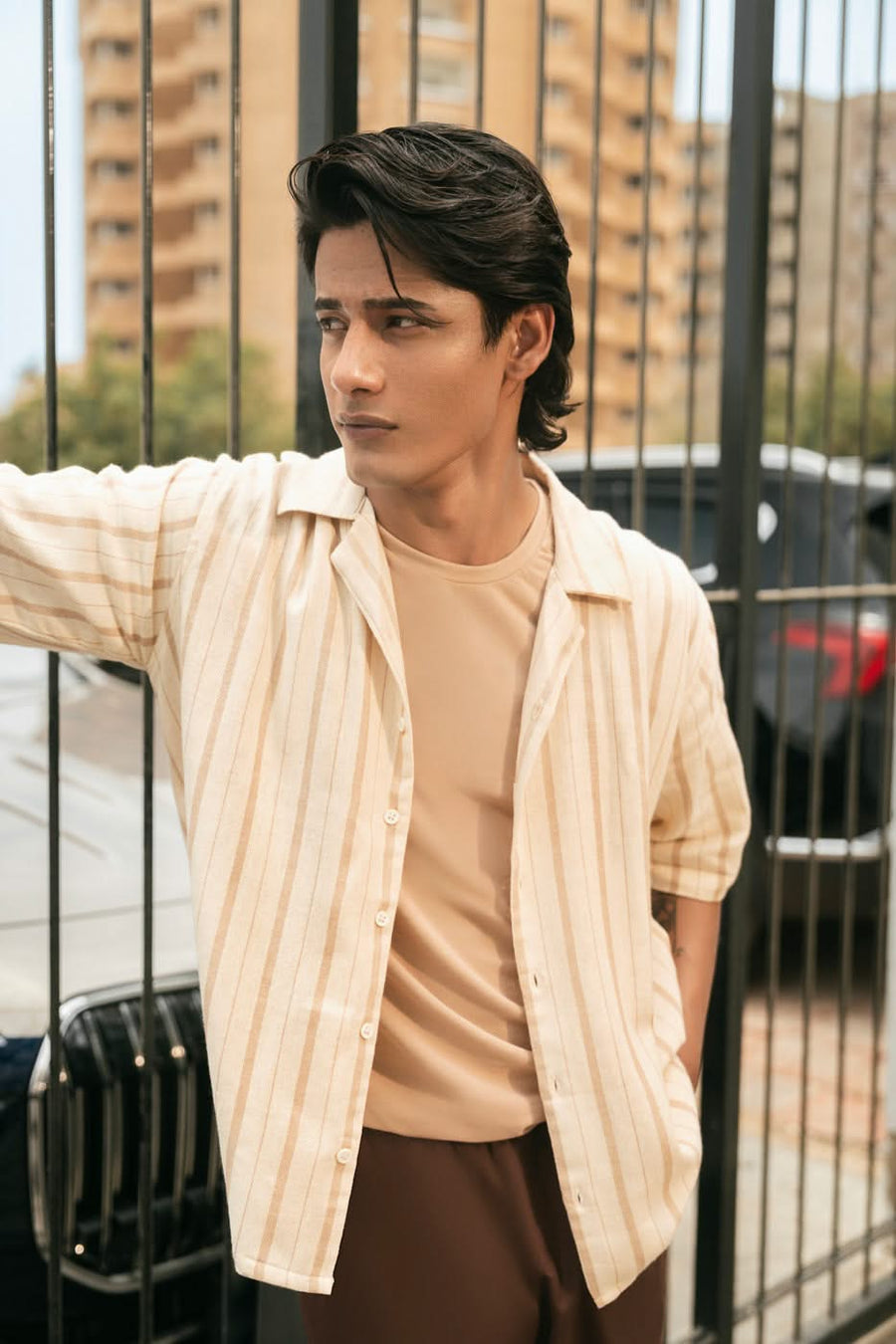 Egyptian Cotton Yarn-Dyed Shirt - Pehnaawaa