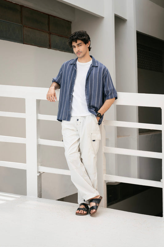 Organic Cotton Yarn Dyed Shirt - Pehnaawaa