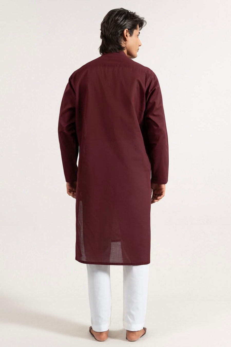 Slub Cotton Lawn Heritage Kurta - Pehnaawaa