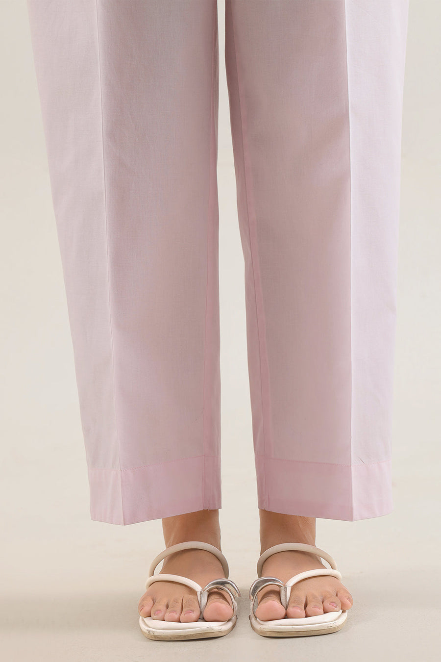 Solid Embroidered Poplin Stitched 2 piece (Shirt/Trouser) - Pehnaawaa
