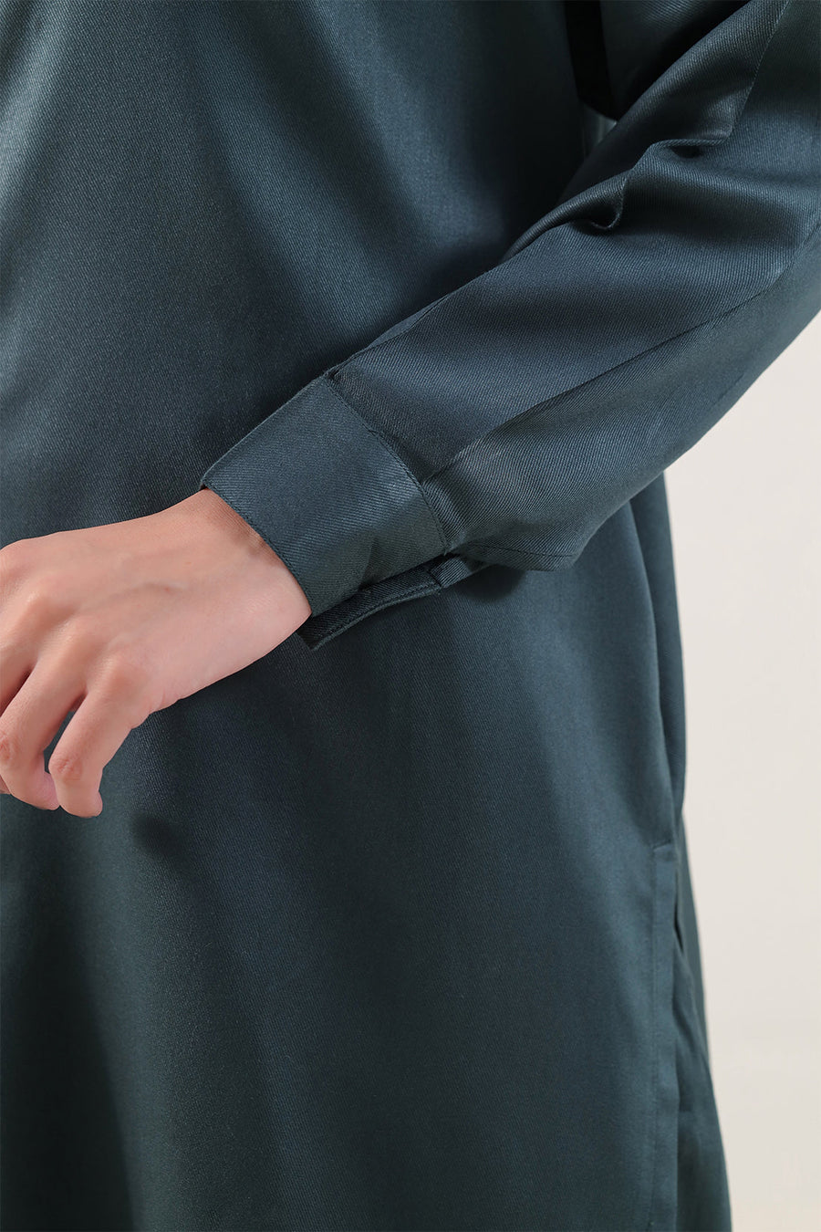 Solid Smooth Flow Stitched 2 Piece (Shirt/Trouser)