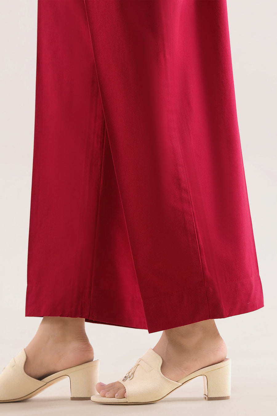 Solid Embroidered Poplin Stitched 2 piece (Shirt/Trouser) - Pehnaawaa