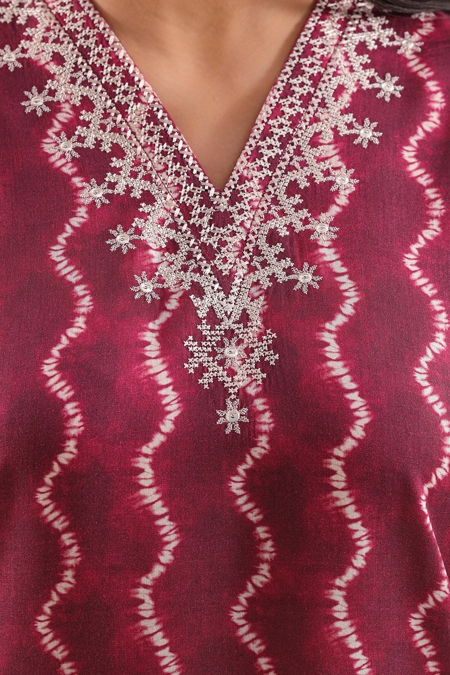 Printed Embroidered Arabic Lawn Stitched 2 Piece (Shirt/Trouser)
