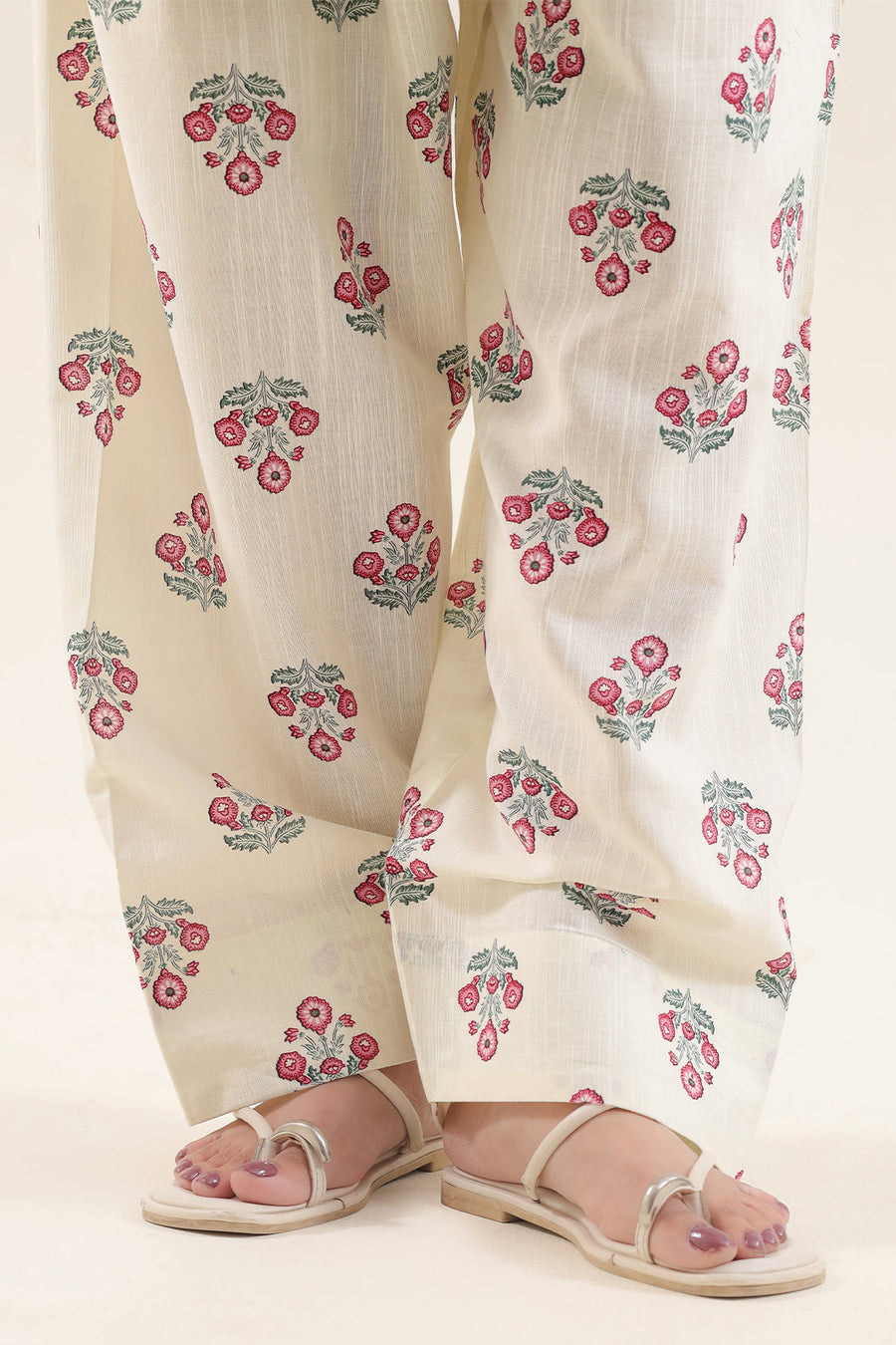 Printed Khaddar Stitched 2 Piece (Shirt/Trouser) - Pehnaawaa