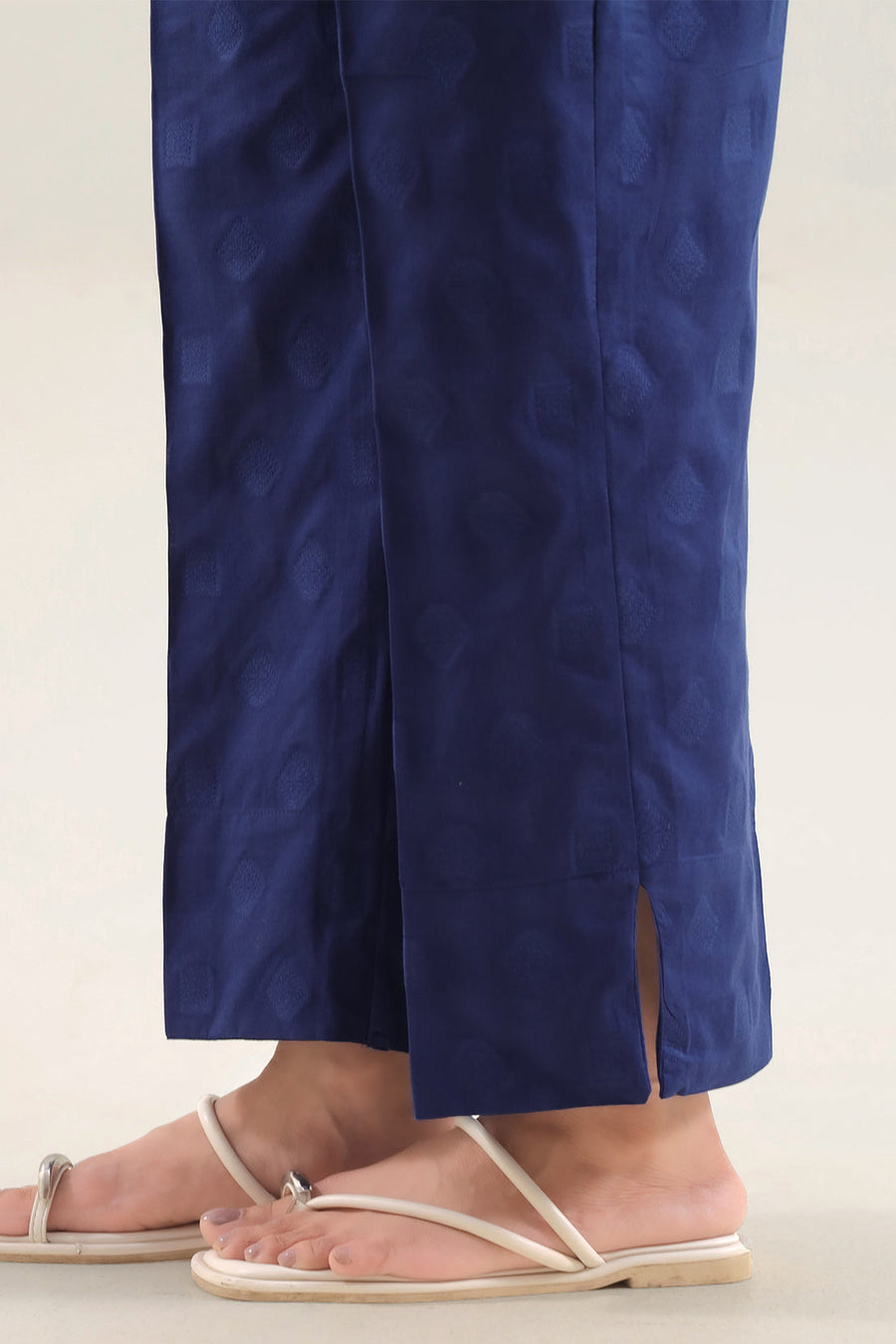 Embroidered Cotton Jacquard Stitched 2 Piece (Shirt/Trouser) - Pehnaawaa