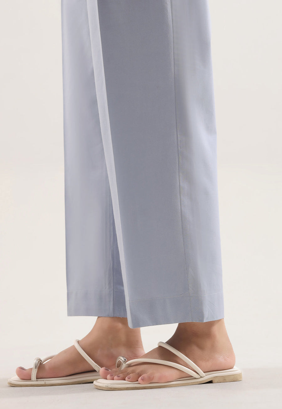 Solid Embroidered Poplin Stitched 2 piece (Shirt/Trouser)