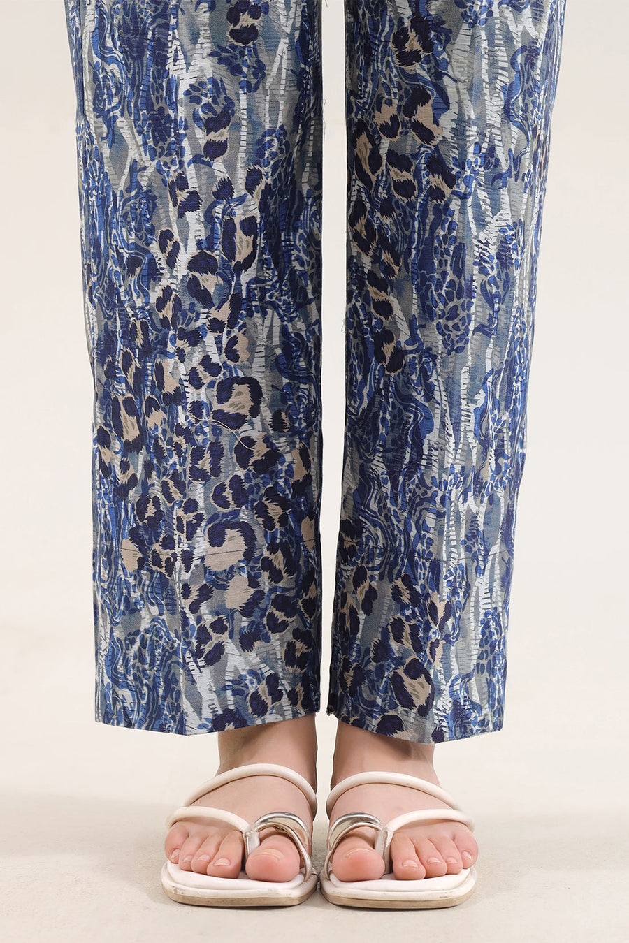 Printed Khaddar Stitched 2 Piece (Shirt/Trouser) - Pehnaawaa