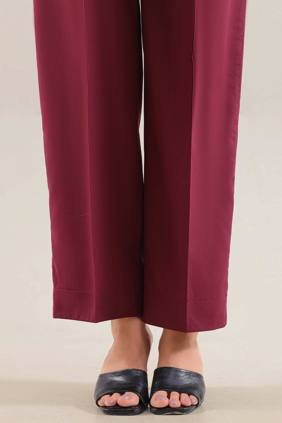 Maroon Polyester Embroidered | 2-Piece - Pehnaawaa