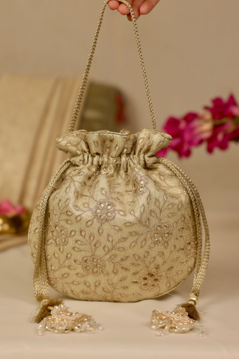 Gold other | Floral Embroidery GOLD