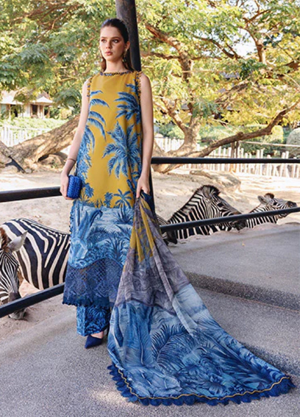 Mustard Lawn Three-Piece Set | 3-Piece Lace COLLECTION