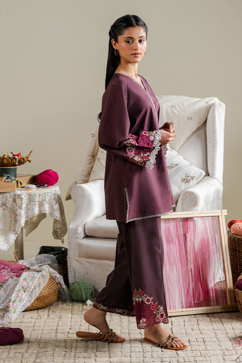 ORCHID SMOKE-2PC (SHIRT & TROUSER) - Pehnaawaa