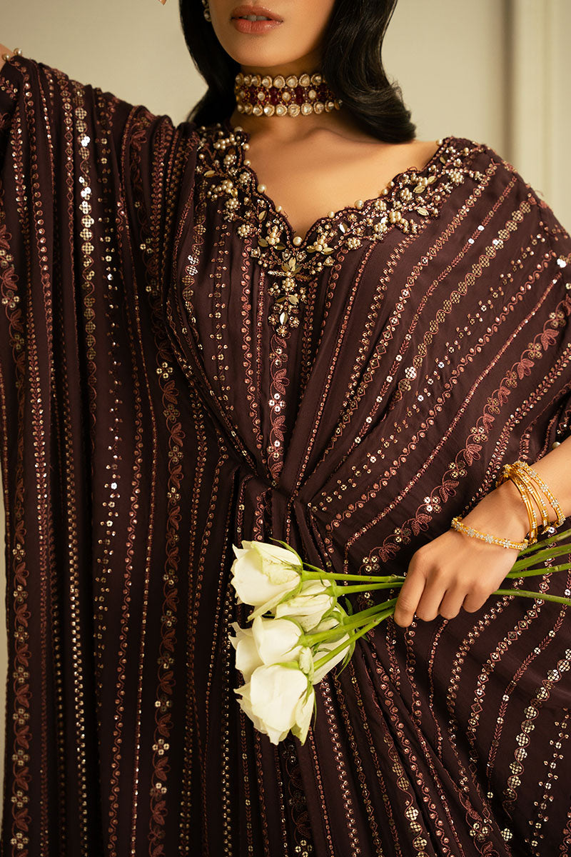 POTENT MIST EMBROIDERED CHIFFON SHIRT - Pehnaawaa