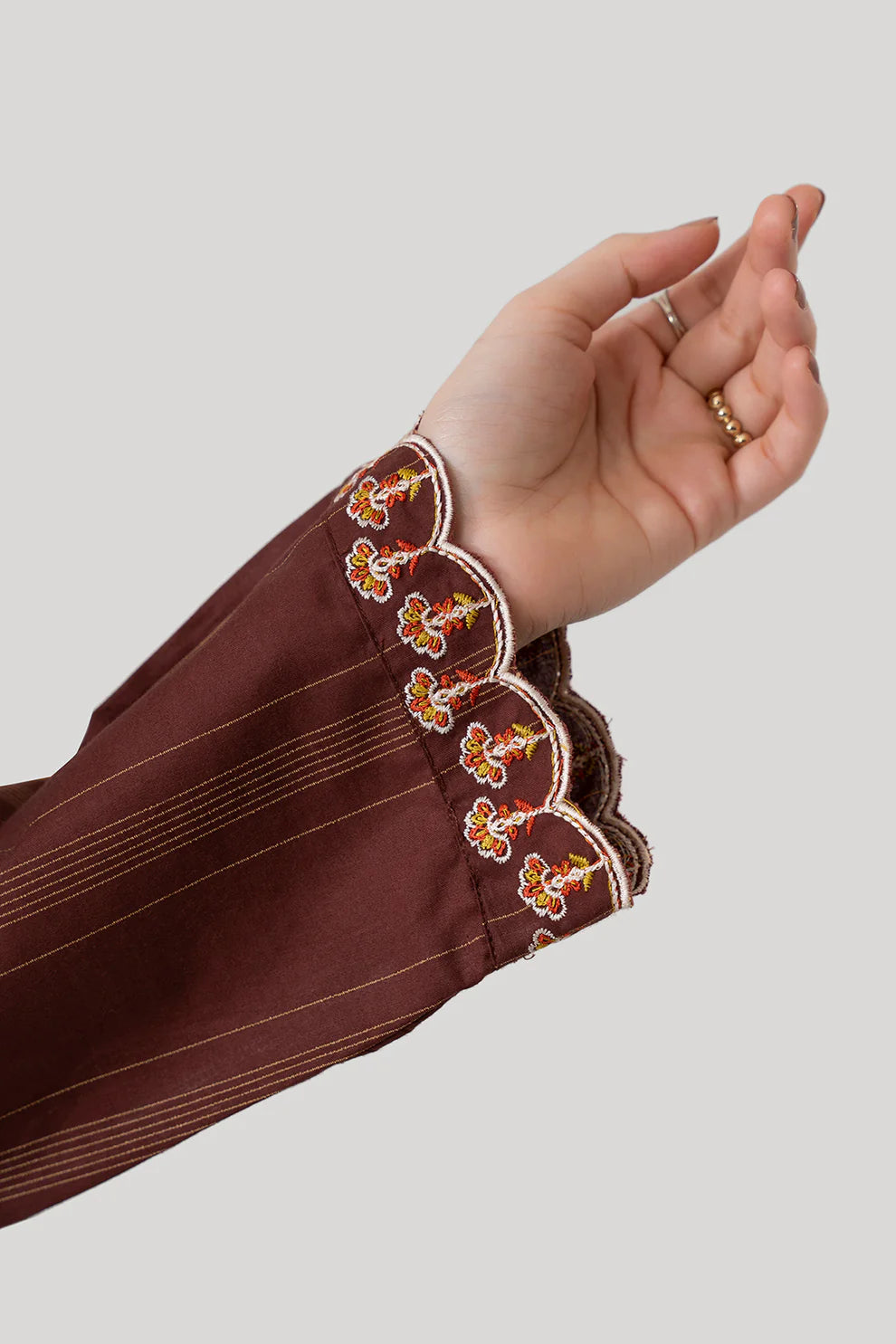 Embroidered Kurta Trouser - 3215