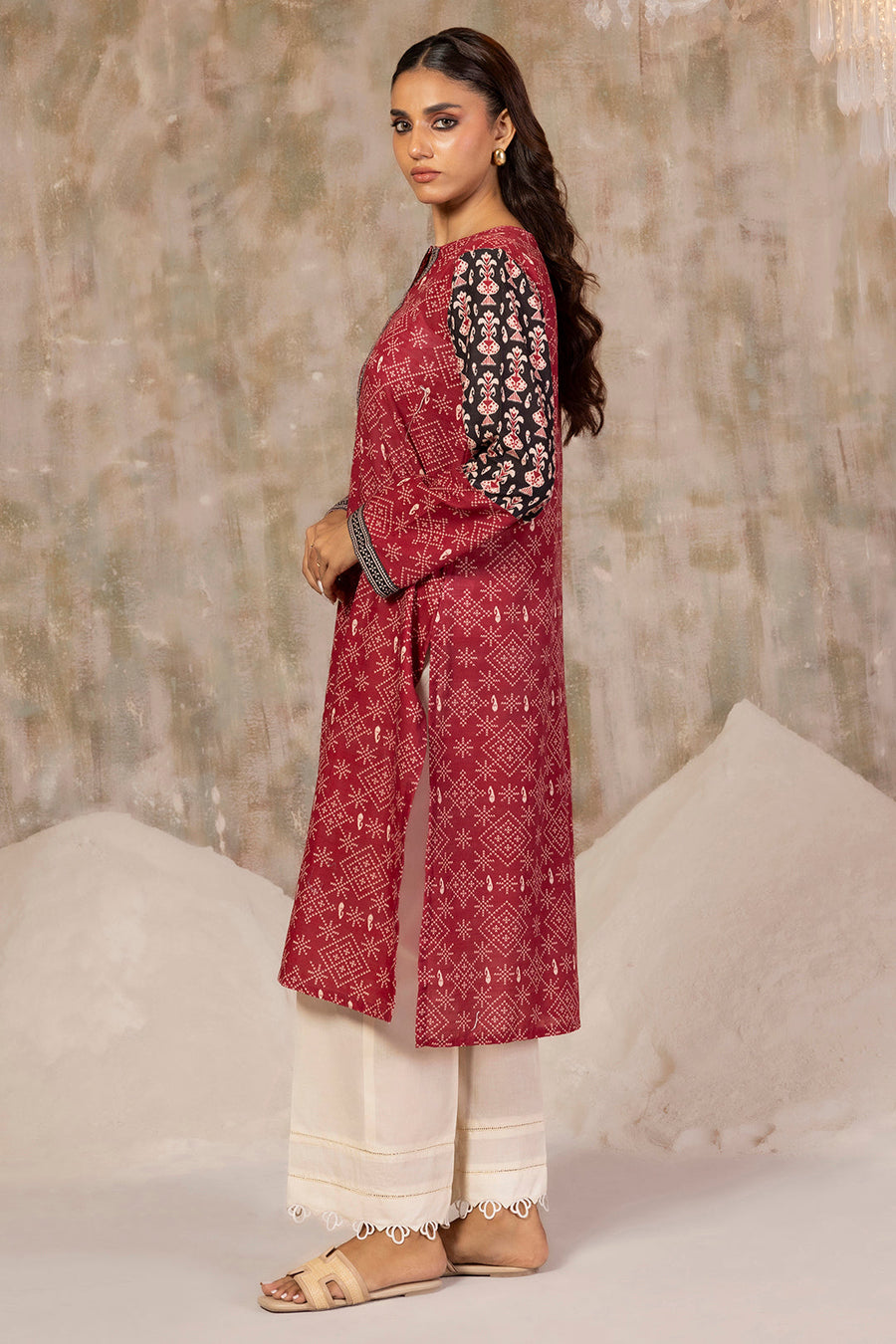 Khaddar Premium Handloom Kurta - Pehnaawaa