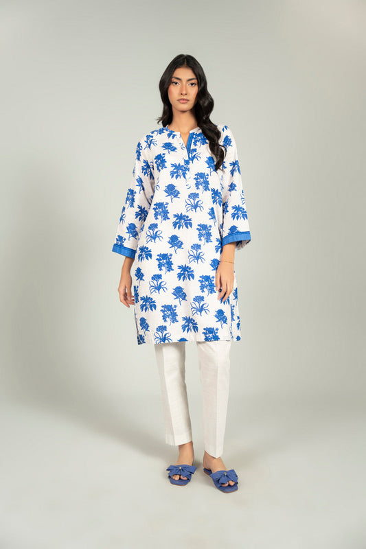 Khaddar Printed Shirt Elegant Everyday Wear - Pehnaawaa