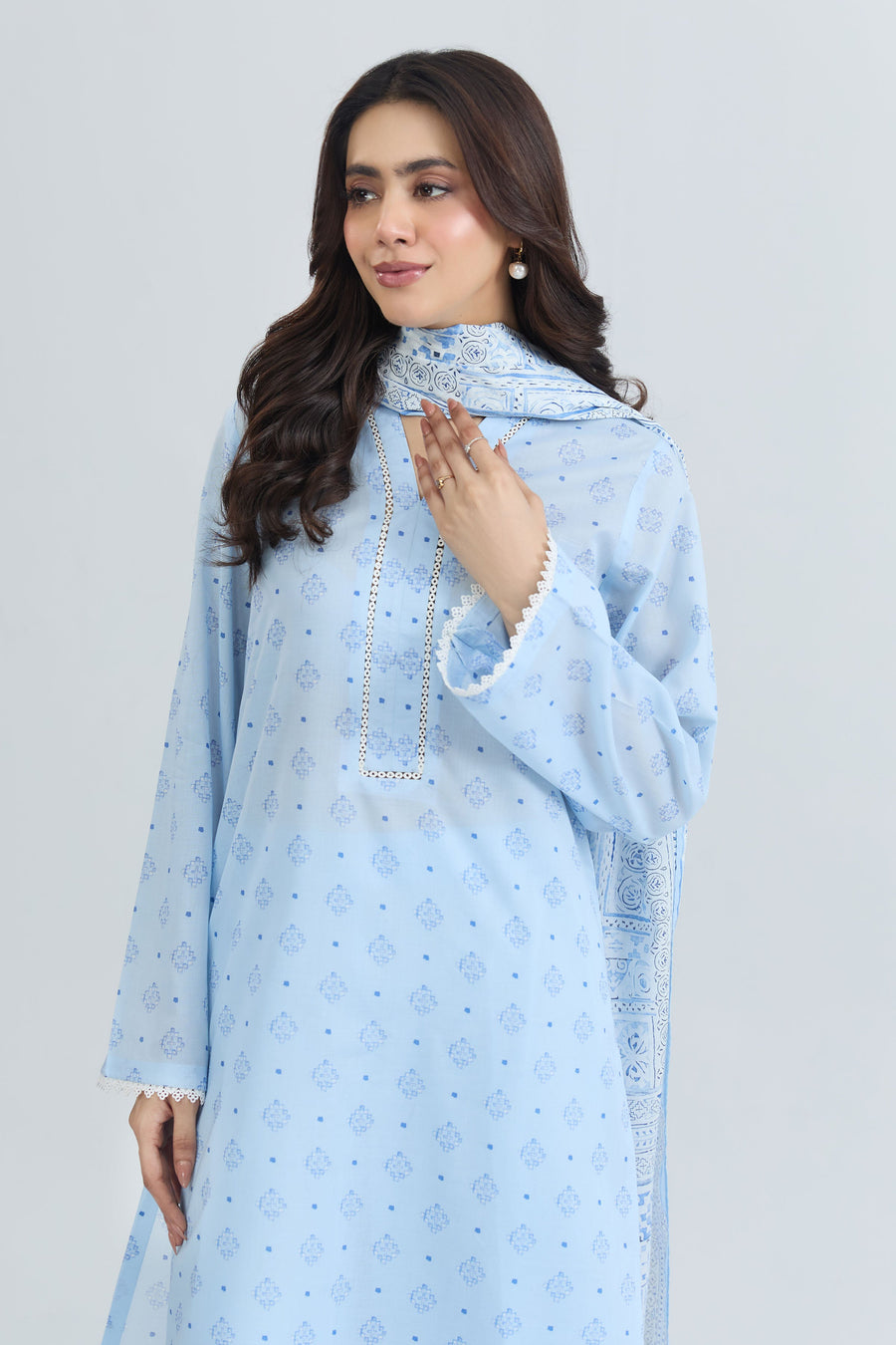 LAWN | EMBROIDERED - Pehnaawaa