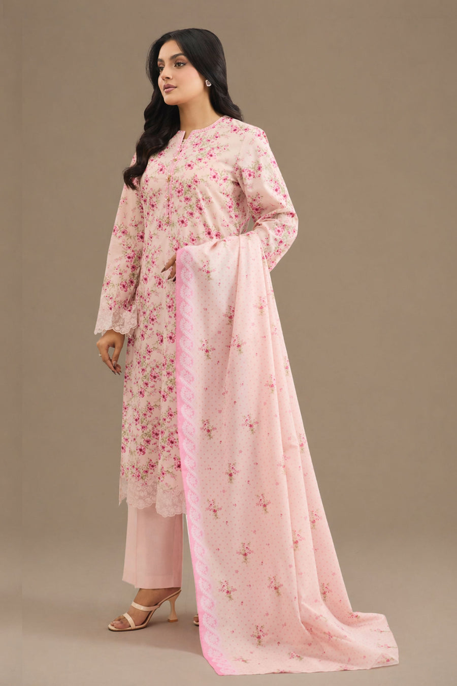 LAWN | EMBROIDERED - Pehnaawaa