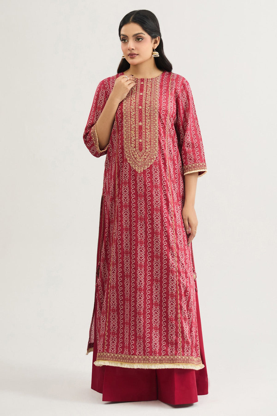 LAWN | EMBROIDERED - Pehnaawaa